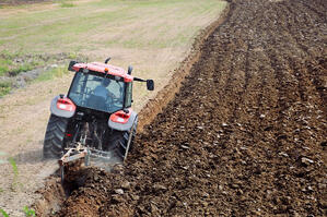 Before the invention of the tractor, plowing fields was done by hand or by using animal-drawn plows. As technology improves, so do our methods for farming.