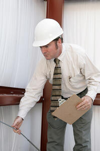 Building inspectors have to check many different materials for signs of damage or potential damage.