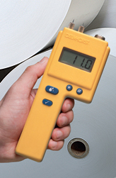 Different moisture meters have different uses. For example, pin-type meters can be used for checking loosely-packed or thin materials that a pinless meter can't check.