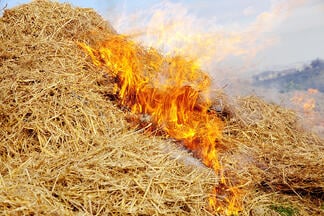 Hay on Fire