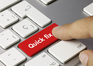 quick fix