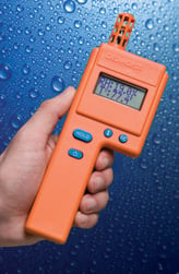 Thermo-hygrometers such as the HT-3000 are sensitive to contaminants on the sensor, keeping that clean is a huge part of keeping your meter working.