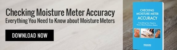 Moisture Meter Readings Chart