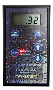 Pinless moisture meters are fast and effective moisture testing tools.