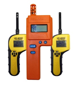 Multiple moisture meters